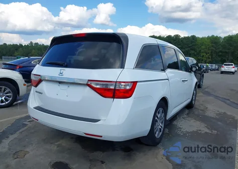 2011 Honda Odyssey Ex-L из США, поврежденный, VIN 5FNRL5H69BB076714